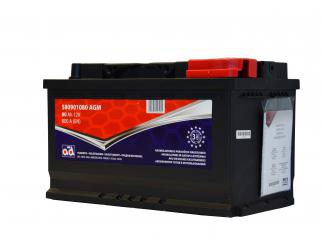 Akumuliatoriai AD AD AGM 80 AH 760 EN