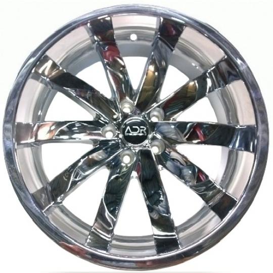 Ratlankiai ADR ADR-54 SMALL PAINT DEFECT CHROME NEW VC 5X120 R19 8,5 ET13