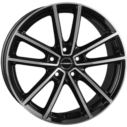 Ratlankiai BORBET W BFM 5X108 R17 7,0 ET45