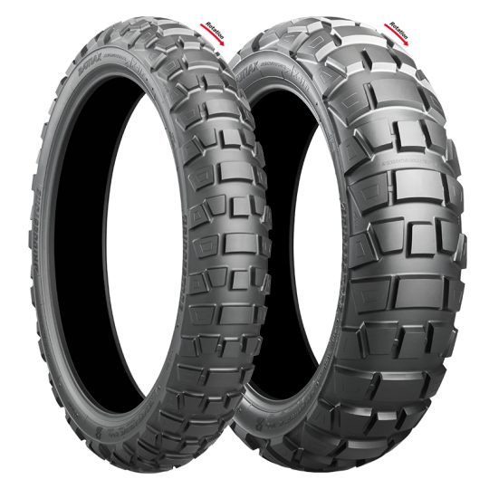Padangos BRIDGESTONE BATTLAX ADVENTURECROSS AX41 100 90 -18 56P TL FRONT