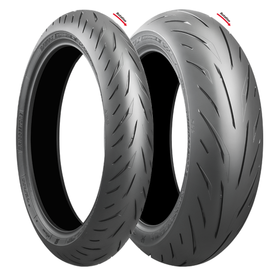 Padangos BRIDGESTONE BATTLAX HYPERSPORT S22 110 70 R17 54H TL FRONT