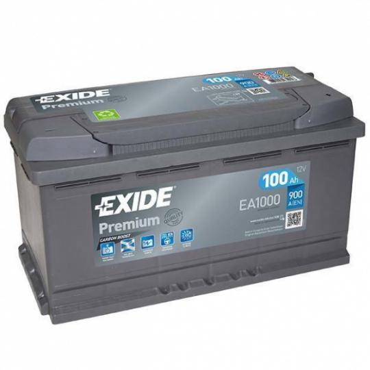 Akumuliatorius EXIDE EA1000 100 AH 900 EN