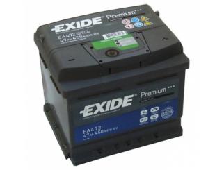 Akumuliatorius EXIDE EA472 47 AH 450 EN