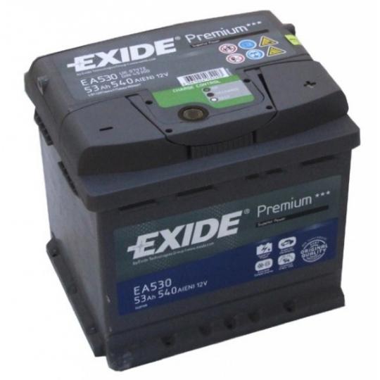 Akumuliatorius EXIDE EA530 53 AH 540 EN