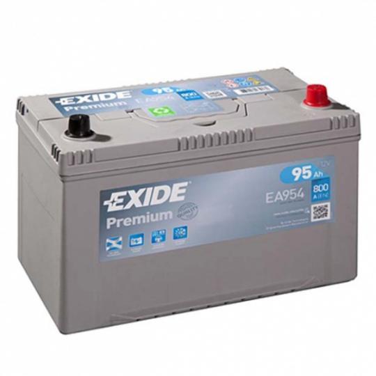 Akumuliatorius EXIDE EA954 95 AH 800 EN