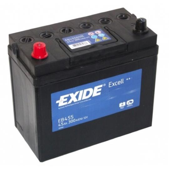 Akumuliatorius EXIDE EB455 45 AH 300 EN