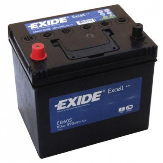 Akumuliatorius EXIDE EB605 60 AH 390 EN