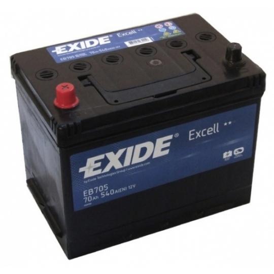 Akumuliatorius EXIDE EB705 70 AH 540 EN