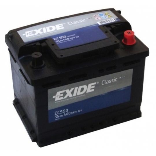 Akumuliatorius EXIDE EC550 55 AH 460 EN