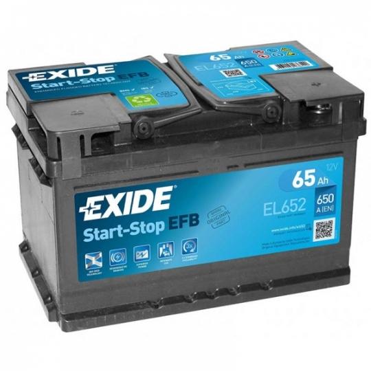 Akumuliatorius EXIDE EL652 65 AH 650 EN