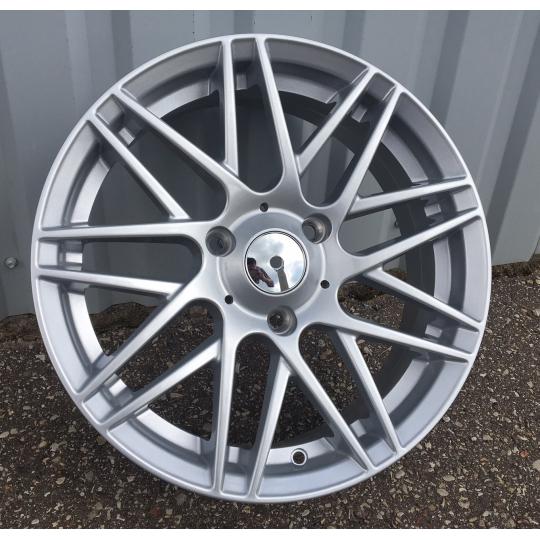 Ratlankiai HAXER HX013 SILVER SHINING 3X112 R16 5,5 ET30