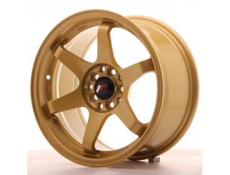 Ratlankiai JAPAN RACING JR3 GOLD 4X108 R16 7,0 ET25
