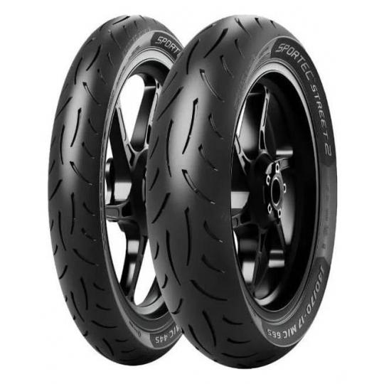 Padangos METZELER SPORTEC STREET 2 80 80 -14 43S TL FRONT/REAR
