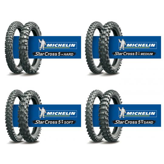 Padangos MICHELIN STARCROSS 5 MEDIUM 70 100 -17 40M TT FRONT