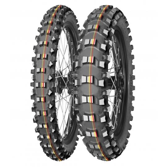 Padangos MITAS TERRA FORCE-MX SM RED YELLOW 70 100 -17 40M TT FRONT