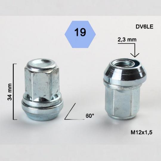 ﻿Veržlė 12X1.5 konusas