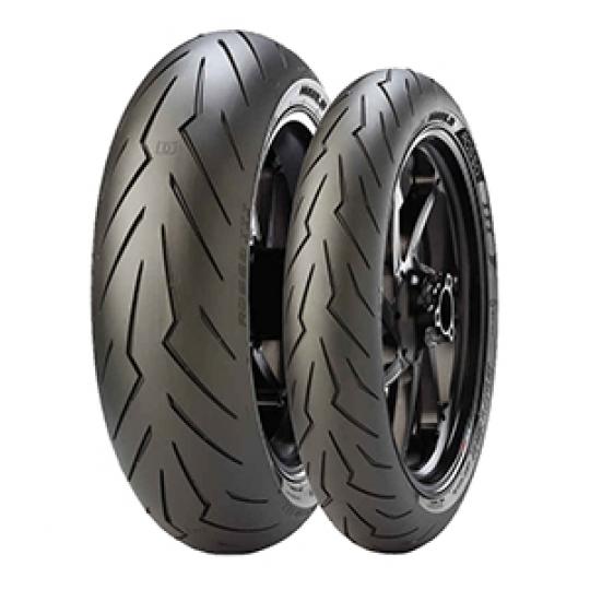 Padangos PIRELLI DIABLO ROSSO III 110 70 R17 ZR TL FRONT