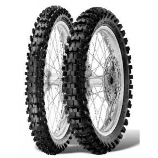 Padangos PIRELLI SCORPION MX32 MID SOFT 70 100 -19 42M TT FRONT