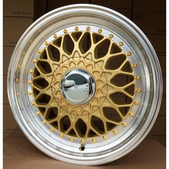 Ratlankiai PRORACING BY479 GOLDFM 5X120 R17 7,5 ET35