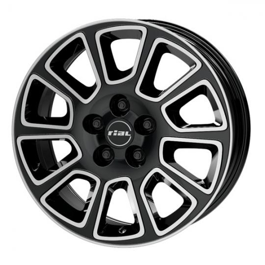 Ratlankiai RIAL TRANSPORTER 2 BDFM 5X120 R17 7,0 ET55