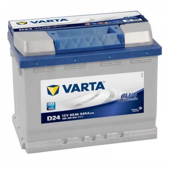 Akumuliatorius VARTA D24 60 AH 540 EN