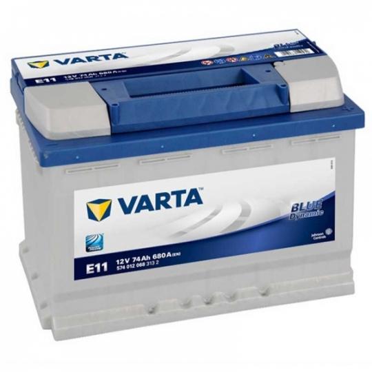 Akumuliatorius VARTA E11 74 AH 680 EN